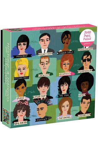 Galison Wonder & Bloom Puzzle  Escena de colores brillantes de una tienda local de bienvenida, Pelos, Multicolor 